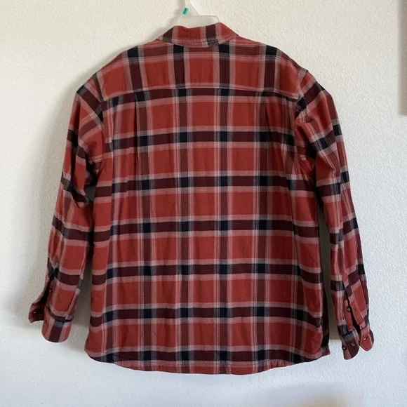 CARHARTTMen’s Flannel Button-Up Relaxed Fit Shirt Size XL
